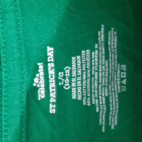 2/$8 ๐ St Patricks Day Shirts boys Large ๐ฎ๐ช ๐ - Picture 2 of 2